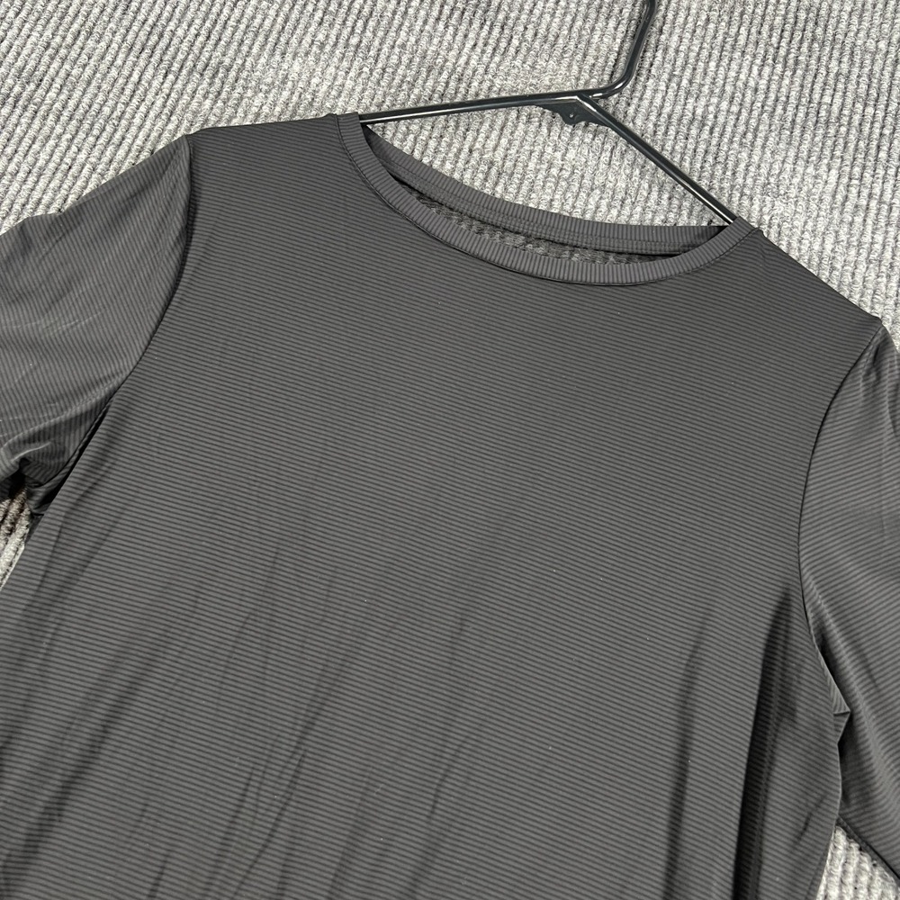 Zyia Active Shirt Womens Small Black Long Sleeve Athletic Training‎ Casual Gym